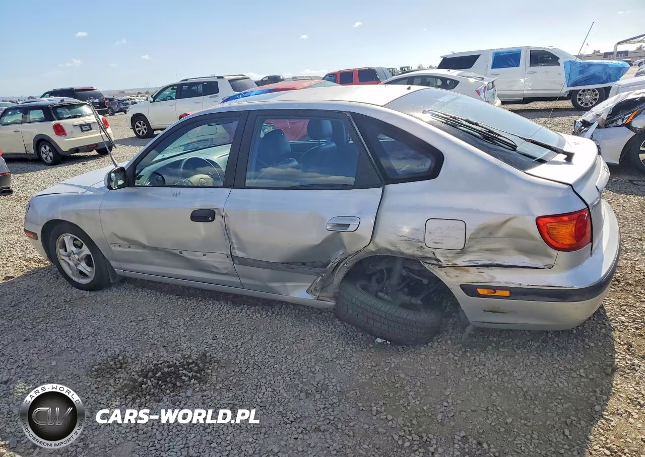 2001 Hyundai Elantra Gl-Ve VIN:KMHDN55D31U027324 - 2