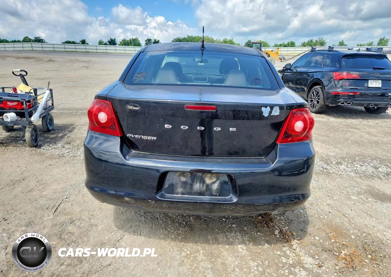 2012 Dodge Avenger Se VIN:1C3CDZAB0CN128529 - 6