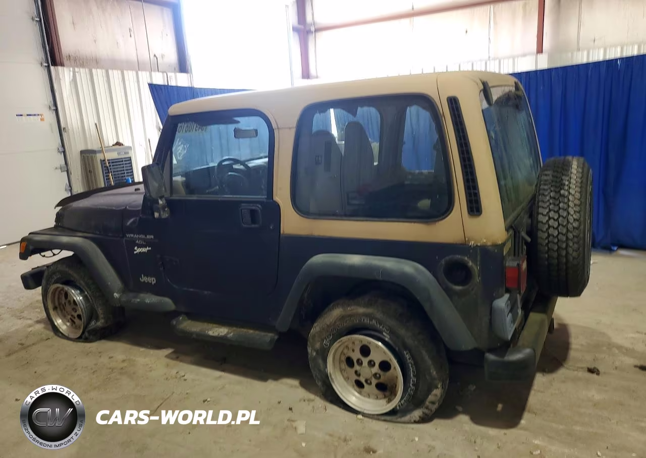 1997 Jeep Wrangler - Tj Sport VIN:1J4FY19SXVP538954 - 2