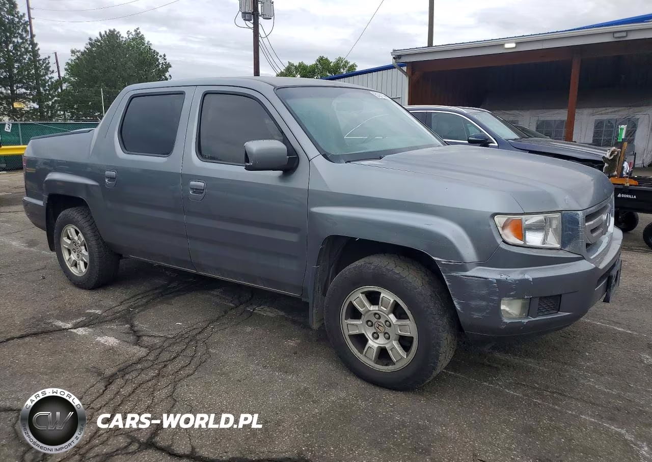 2009 Honda Ridgeline Rts VIN:5FPYK16409B107729 - 4