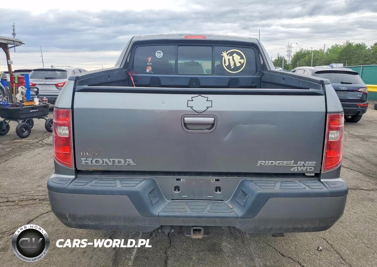 2009 Honda Ridgeline Rts VIN:5FPYK16409B107729 - 6