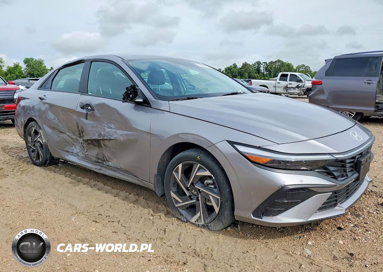 2025 Hyundai Elantra Sel Sport VIN:KMHLM4DG9SU964622 - 4