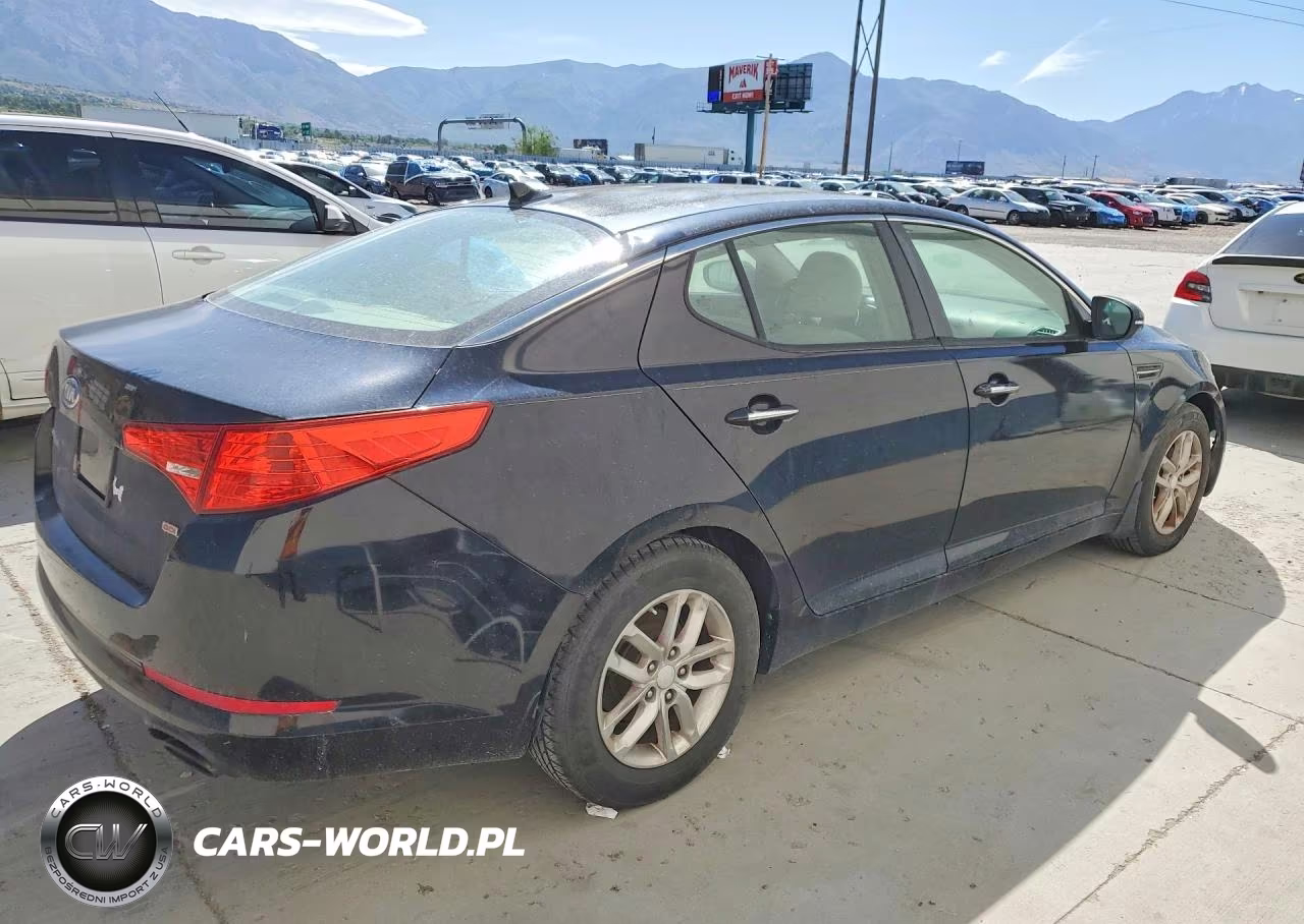 2013 Kia Optima Lx VIN:KNAGM4A76D5304672 - 3