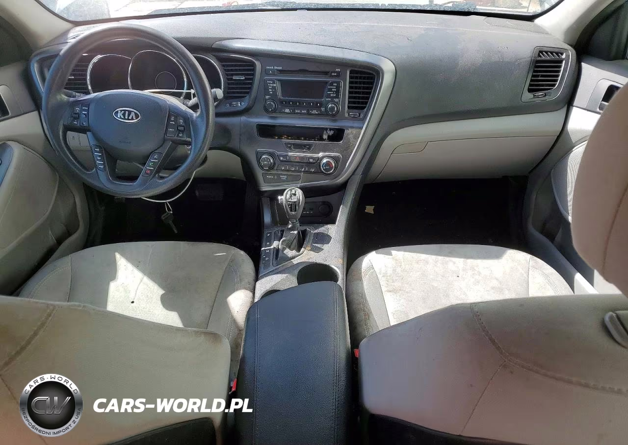 2013 Kia Optima Lx VIN:KNAGM4A76D5304672 - 8