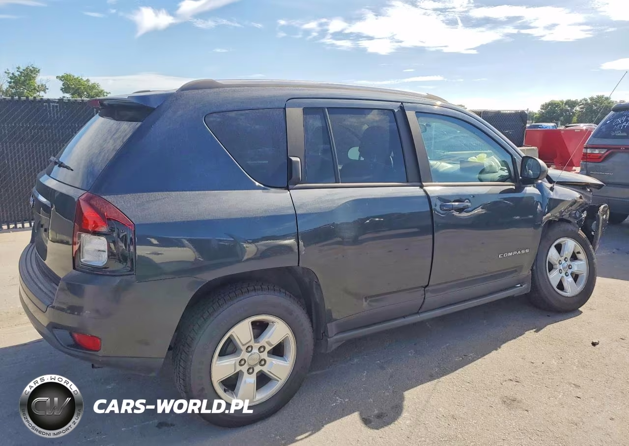 2014 Jeep Compass Sport VIN:1C4NJCBA8ED801155 - 3