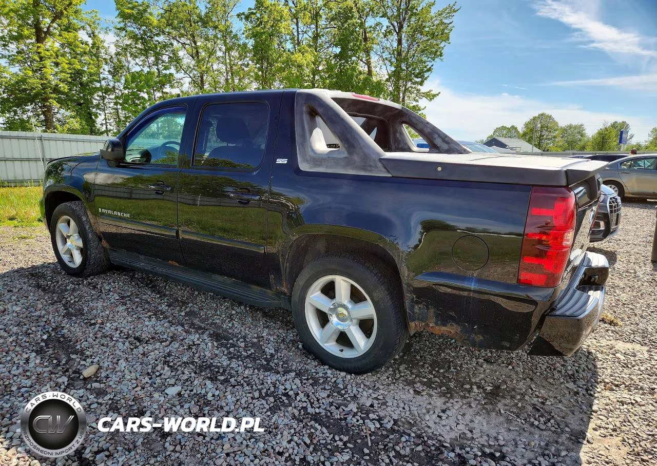 2007 Chevrolet Avalanche K1500 VIN:3GNFK12Y37G269572 - 2