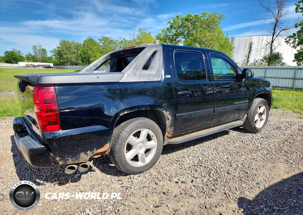 2007 Chevrolet Avalanche K1500 VIN:3GNFK12Y37G269572 - 3