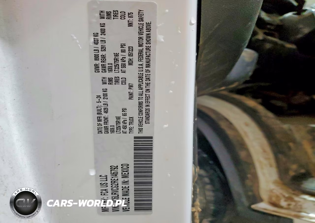 2024 Ram Promaster 2500 Delivery Van VIN:3C6LRVCG2RE146792 - 13