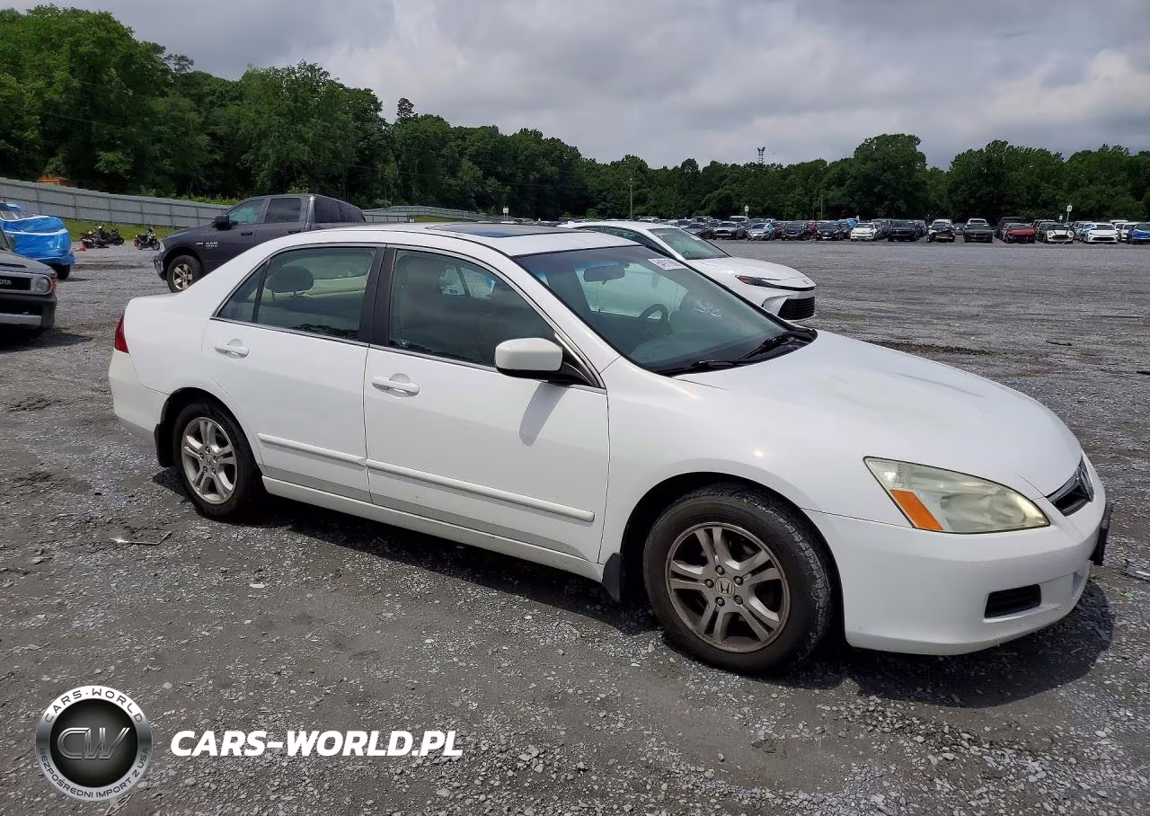 2007 Honda Accord Ex VIN:1HGCM56867A181025 - 4