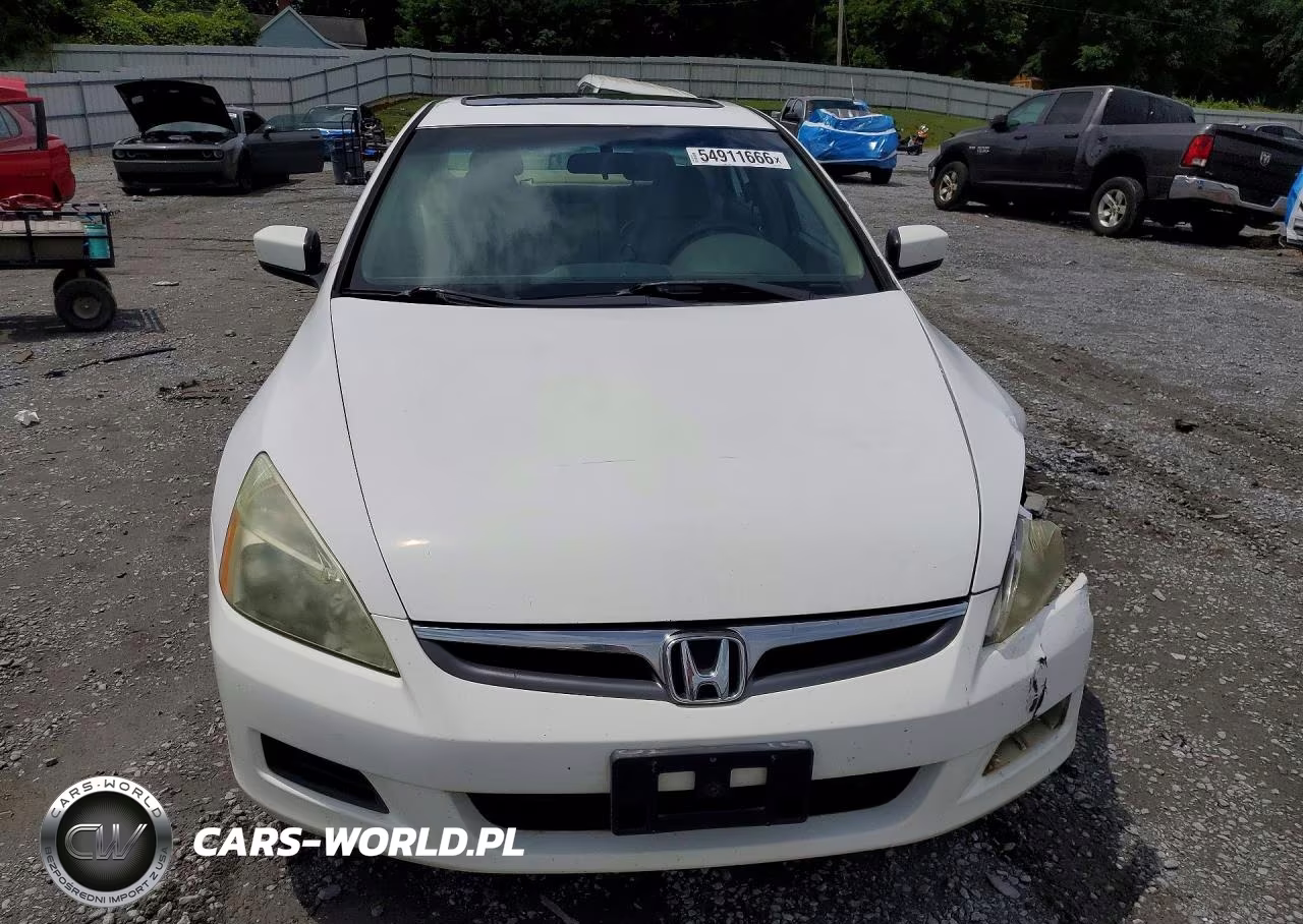 2007 Honda Accord Ex VIN:1HGCM56867A181025 - 5