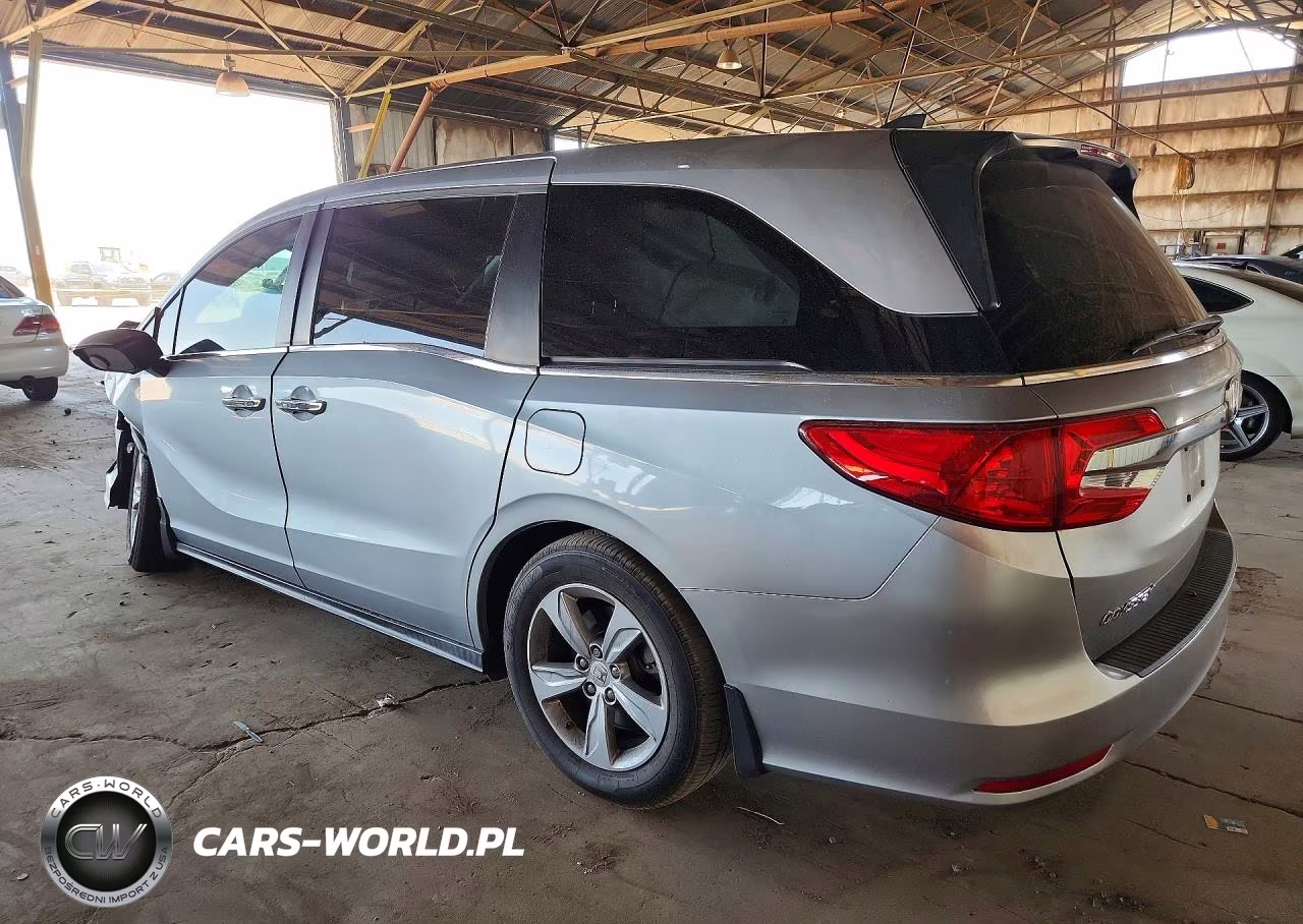 2018 Honda Odyssey Exl VIN:5FNRL6H76JB101128 - 2