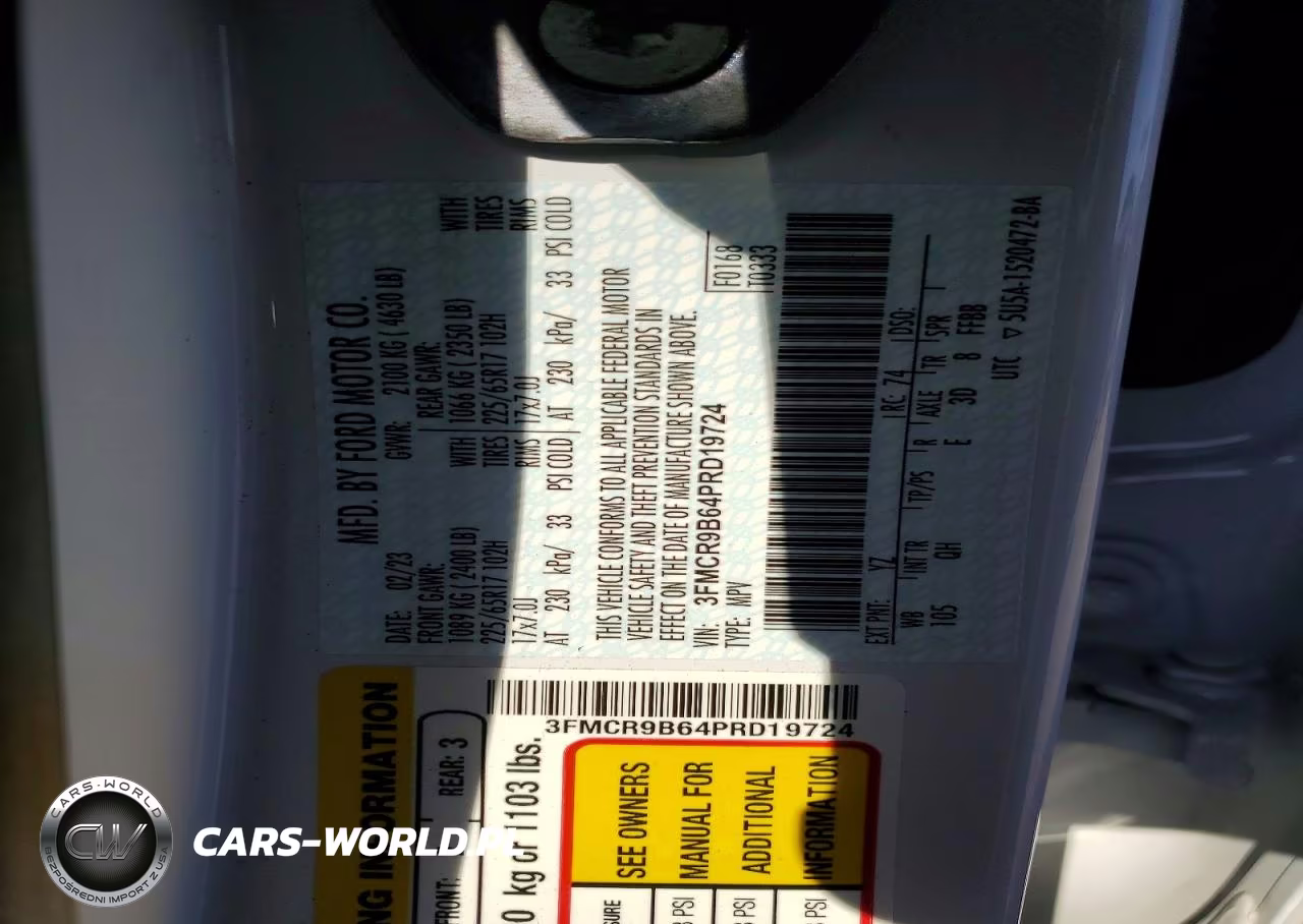 2023 Ford Bronco Sport Big Bend VIN:3FMCR9B64PRD19724 - 12