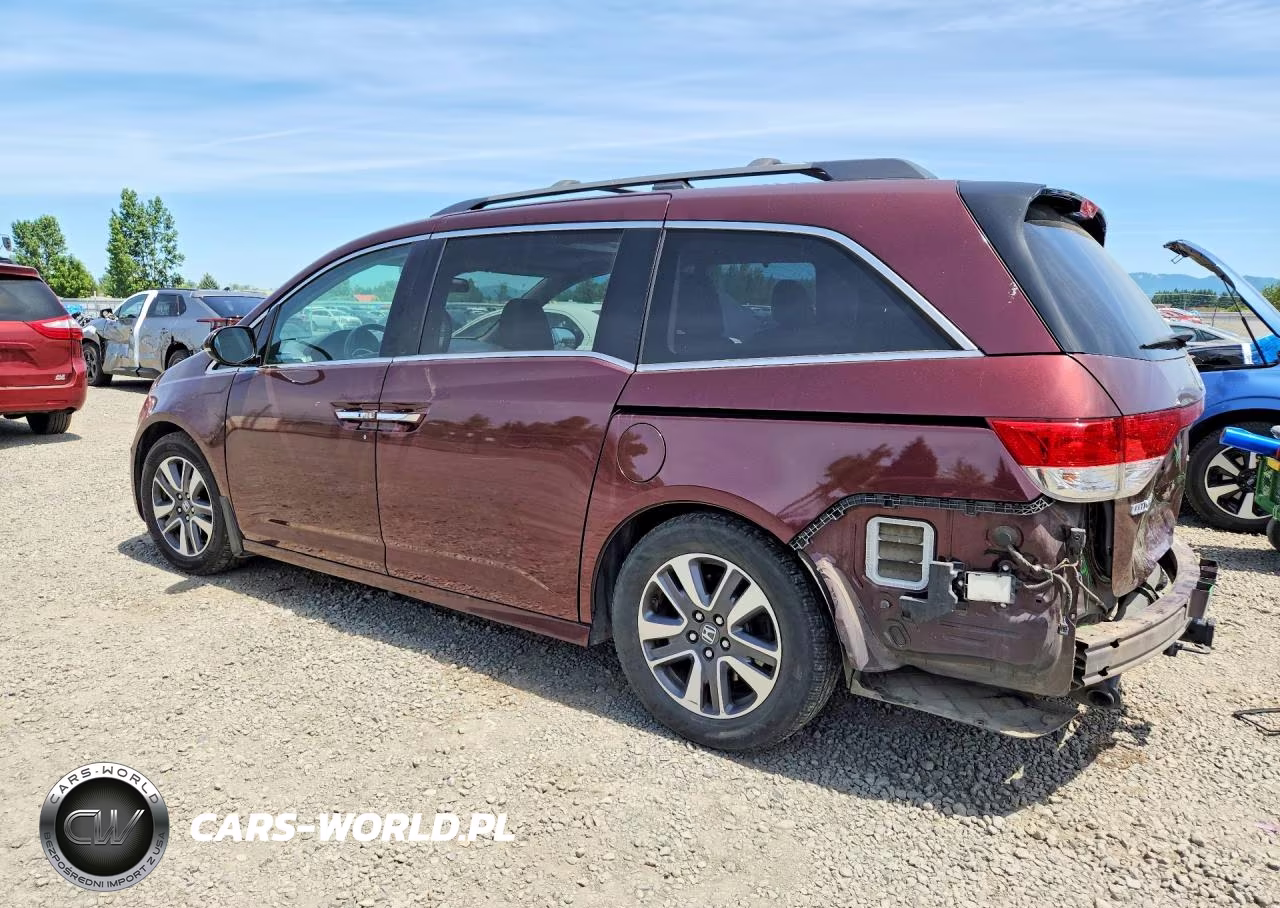 2014 Honda Odyssey Touring VIN:5FNRL5H91EB108392 - 2