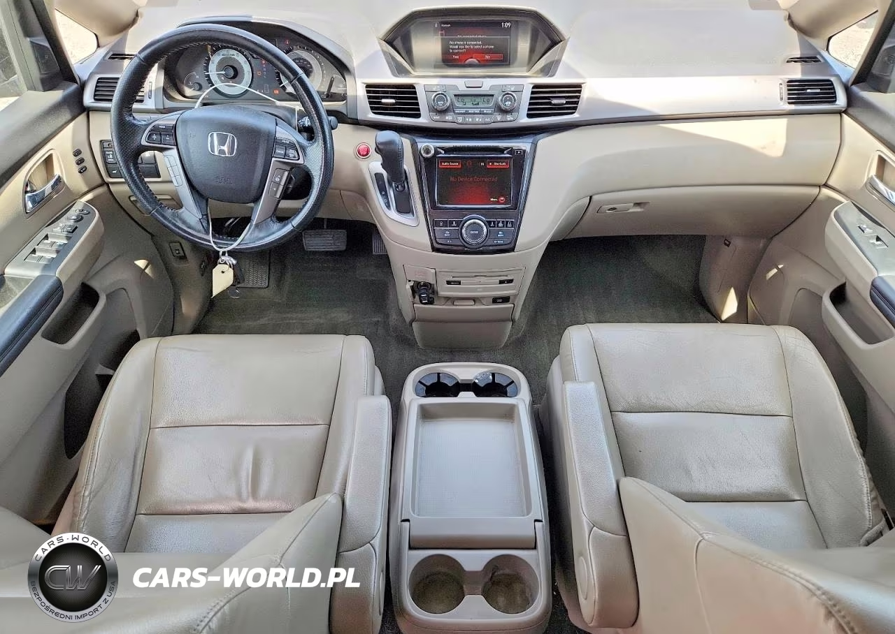 2014 Honda Odyssey Touring VIN:5FNRL5H91EB108392 - 8