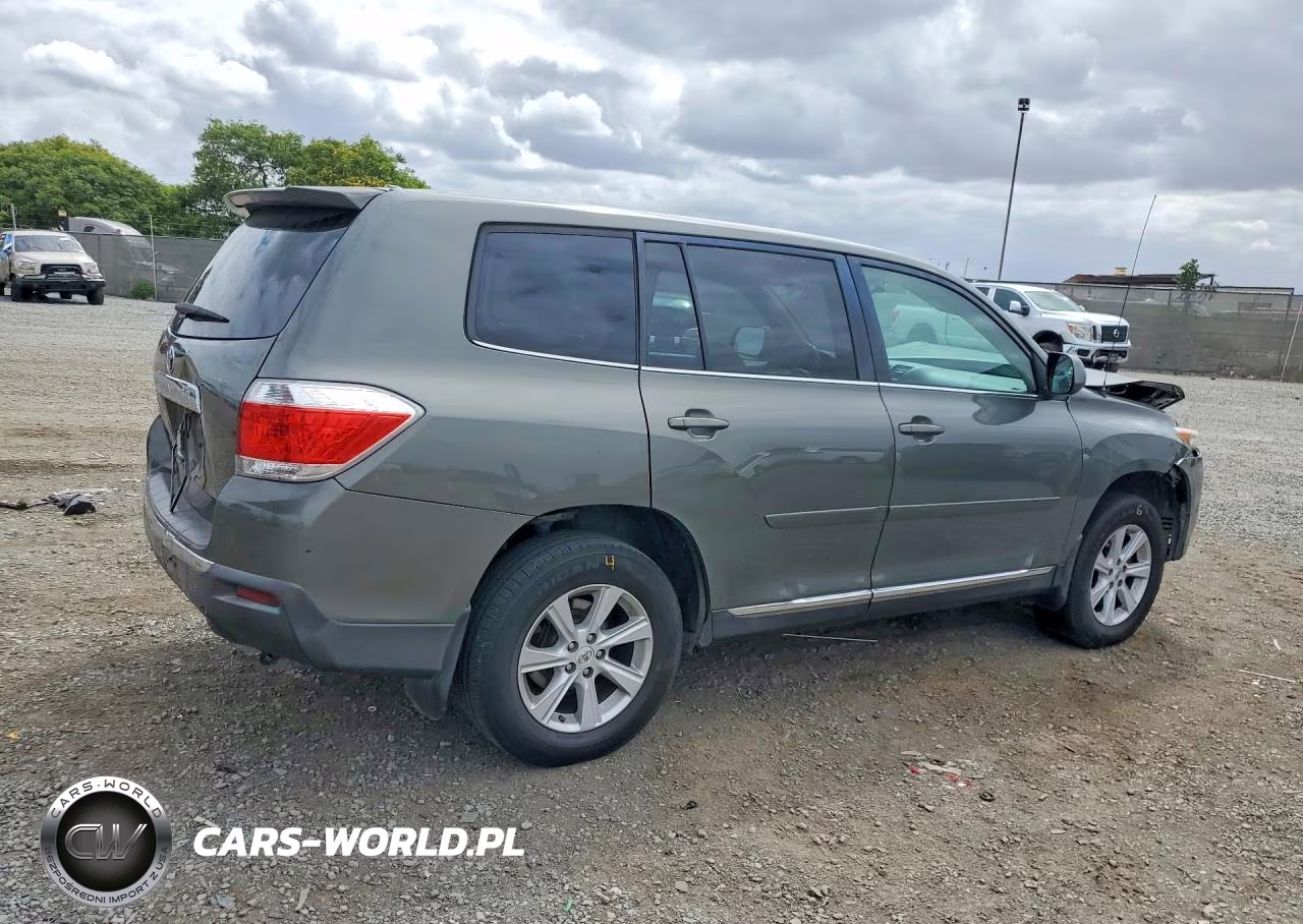 2012 Toyota Highlander Base VIN:5TDZA3EH3CS028879 - 3