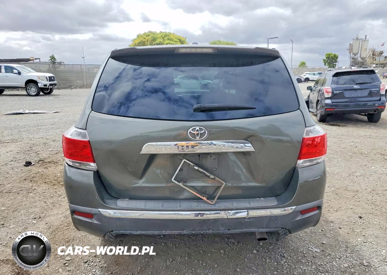2012 Toyota Highlander Base VIN:5TDZA3EH3CS028879 - 6