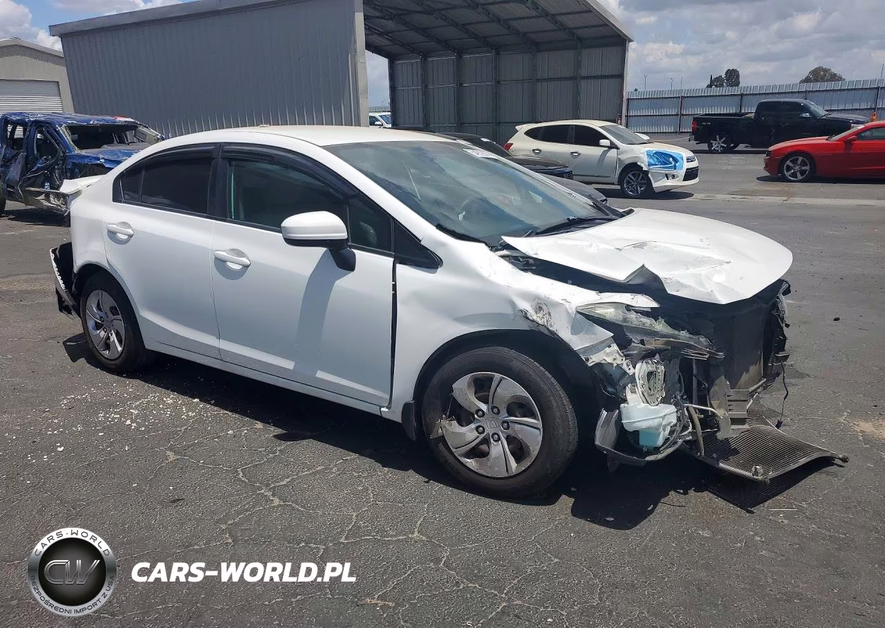 2014 Honda Civic Lx VIN:19XFB2F50EE260920 - 4