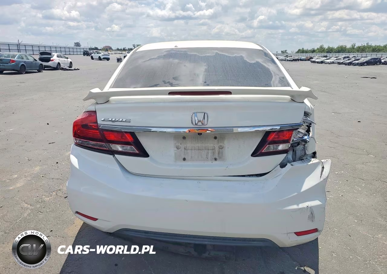 2014 Honda Civic Lx VIN:19XFB2F50EE260920 - 6