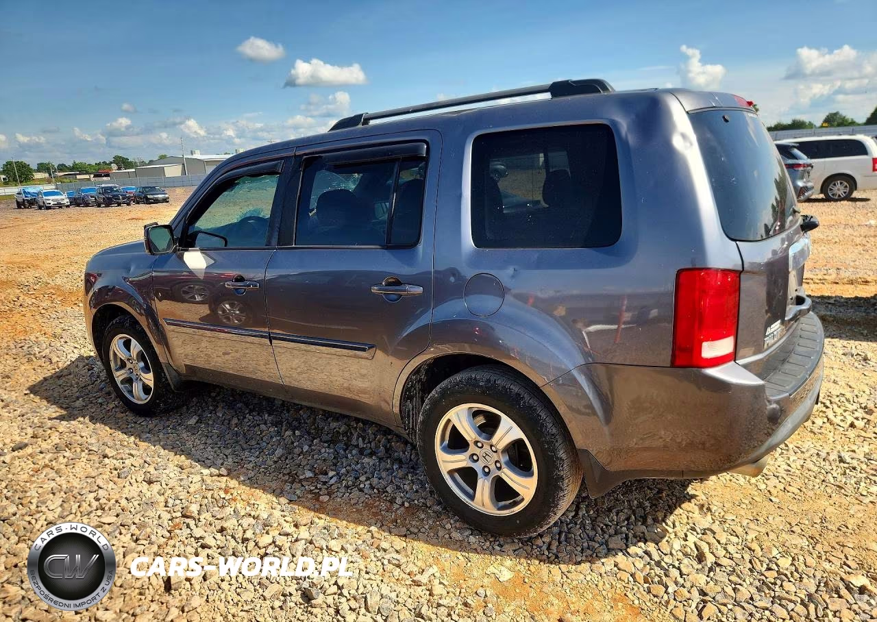 2014 Honda Pilot Exln VIN:5FNYF3H75EB015364 - 2