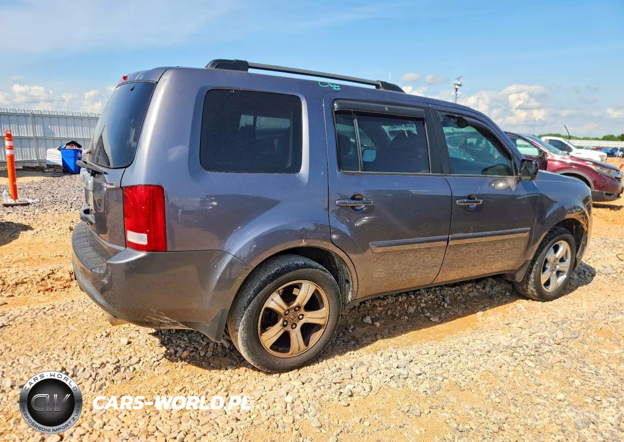 2014 Honda Pilot Exln VIN:5FNYF3H75EB015364 - 3