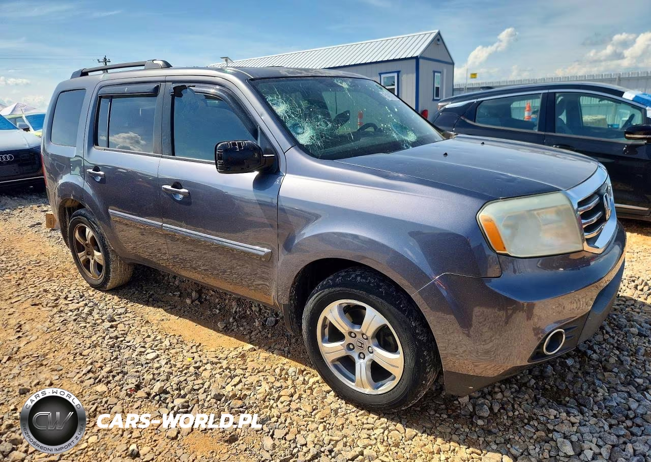 2014 Honda Pilot Exln VIN:5FNYF3H75EB015364 - 4