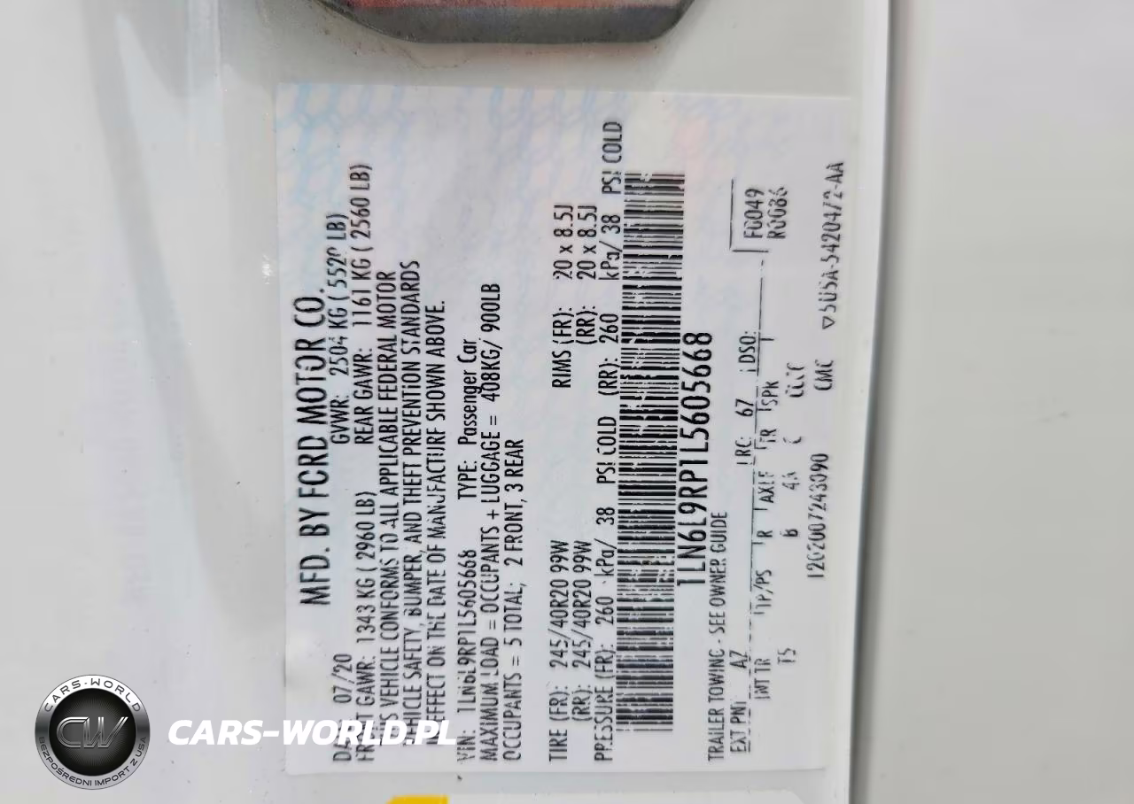2020 Lincoln Continental Reserve VIN:1LN6L9RP1L5605668 - 13