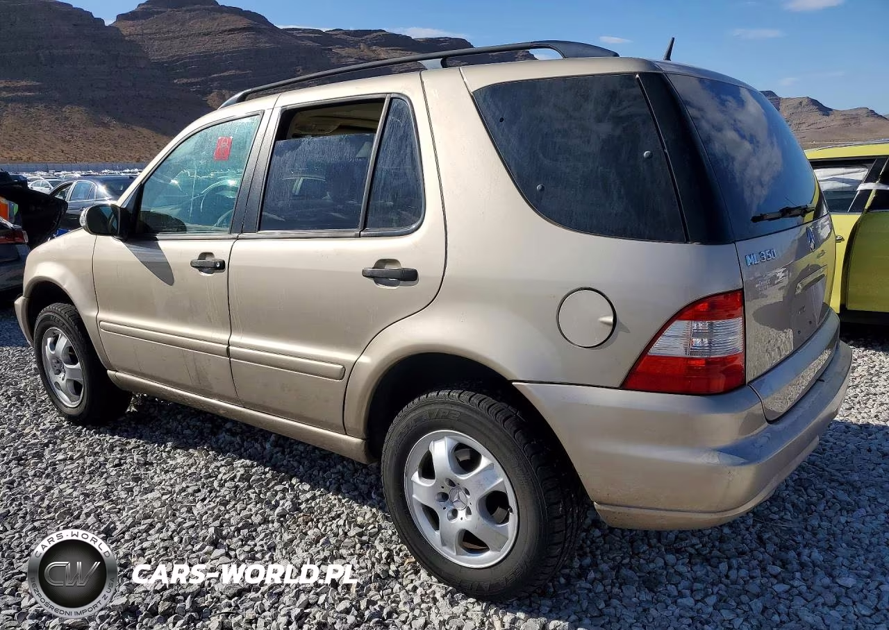 2003 Mercedes-Benz Ml 350 VIN:4JGAB57E63A445348 - 2