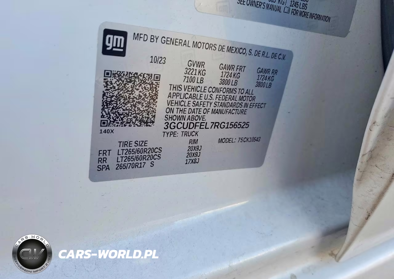 2024 Chevrolet Silverado K1500 Lt Trail Boss VIN:3GCUDFEL7RG156525 - 12