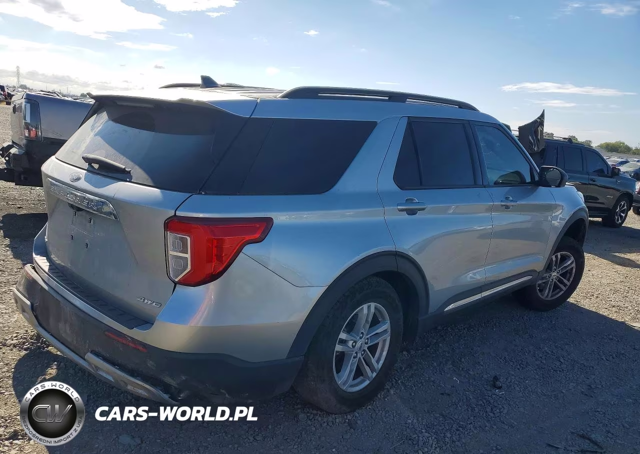 2023 Ford Explorer Xlt VIN:1FMSK8DH9PGA86195 - 3