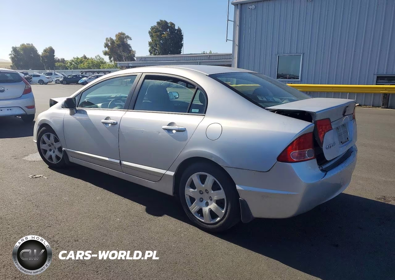 2007 Honda Civic Lx VIN:1HGFA16537L112821 - 2