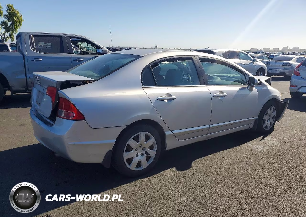 2007 Honda Civic Lx VIN:1HGFA16537L112821 - 3
