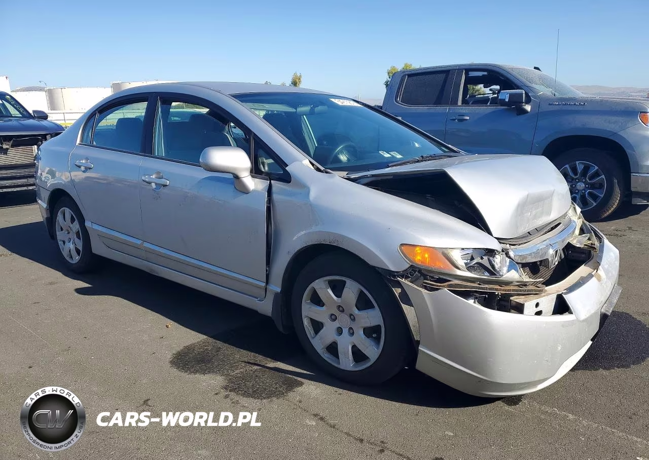 2007 Honda Civic Lx VIN:1HGFA16537L112821 - 4