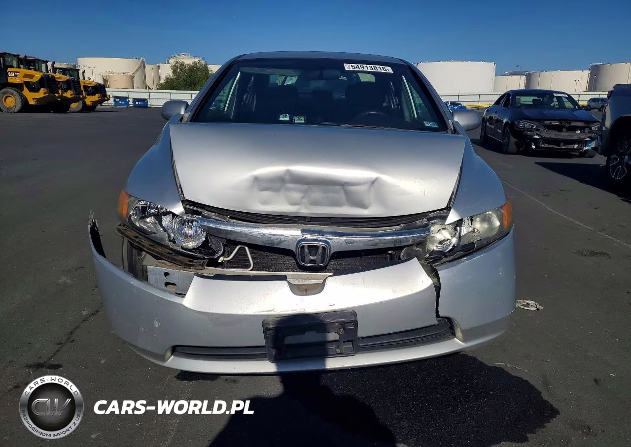2007 Honda Civic Lx VIN:1HGFA16537L112821 - 5