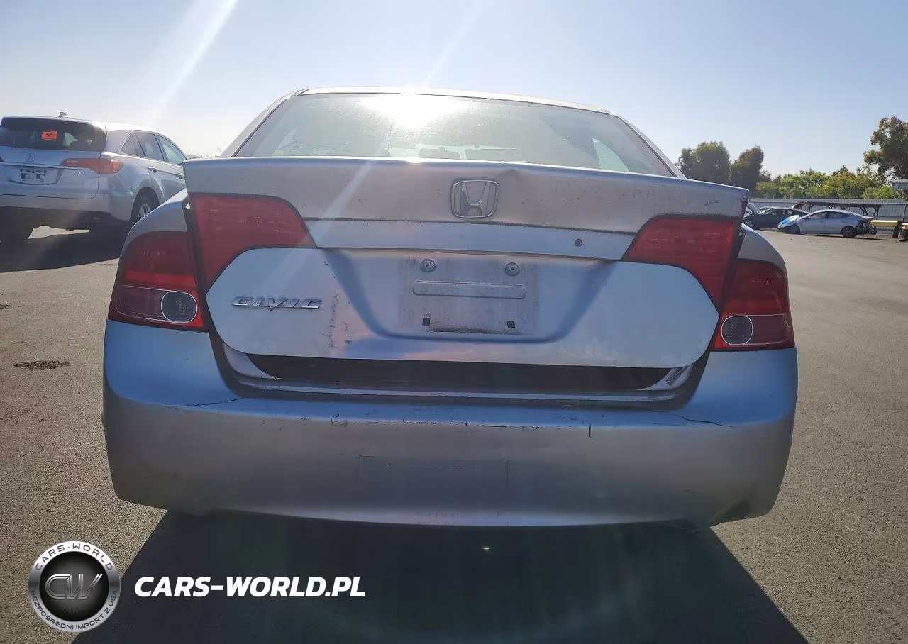 2007 Honda Civic Lx VIN:1HGFA16537L112821 - 6