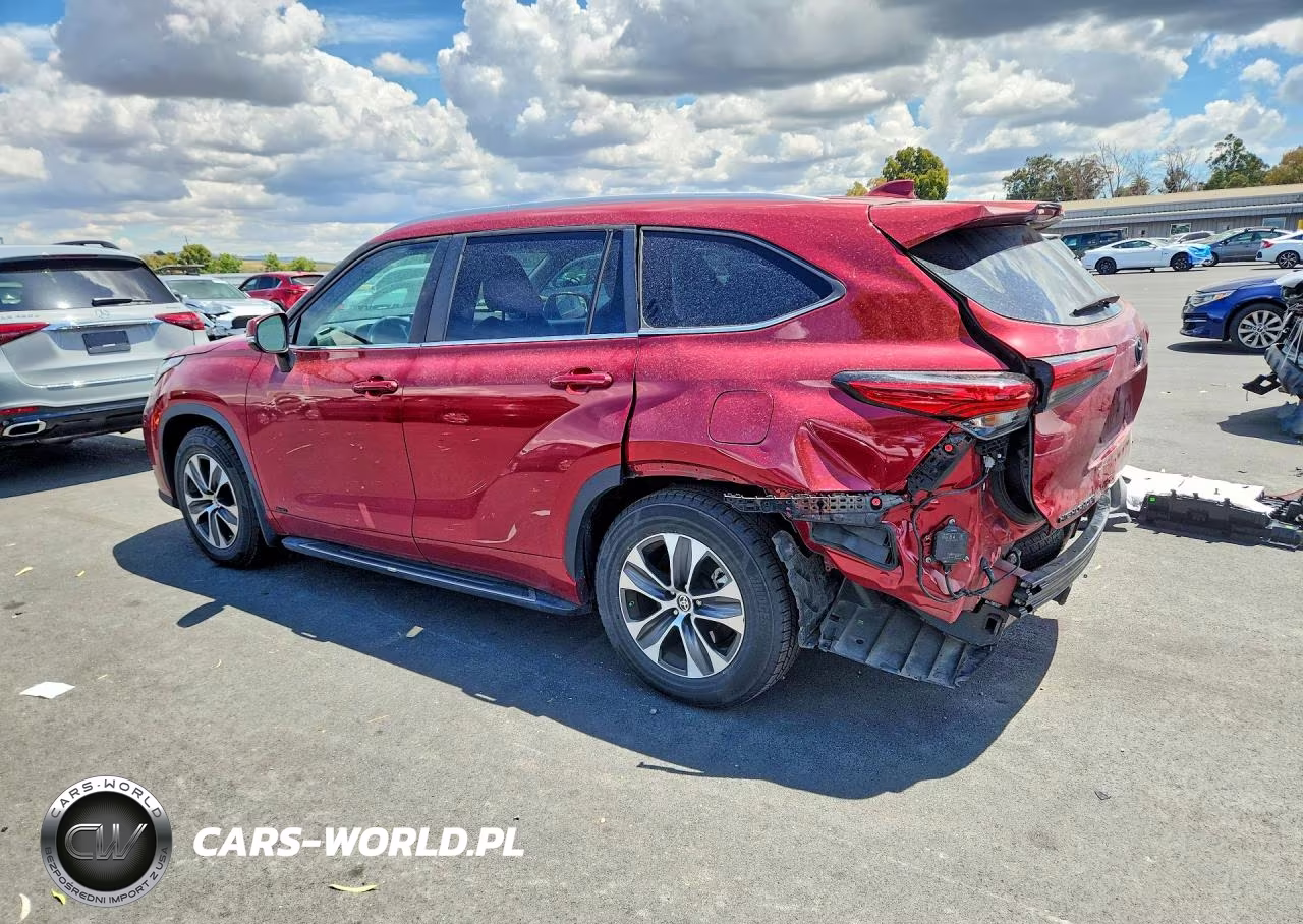 2023 Toyota Highlander Hybrid Xle VIN:5TDKBRCH4PS120464 - 2