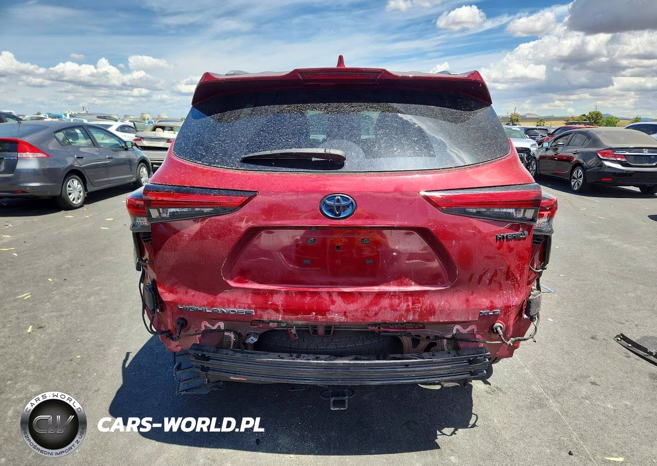2023 Toyota Highlander Hybrid Xle VIN:5TDKBRCH4PS120464 - 6