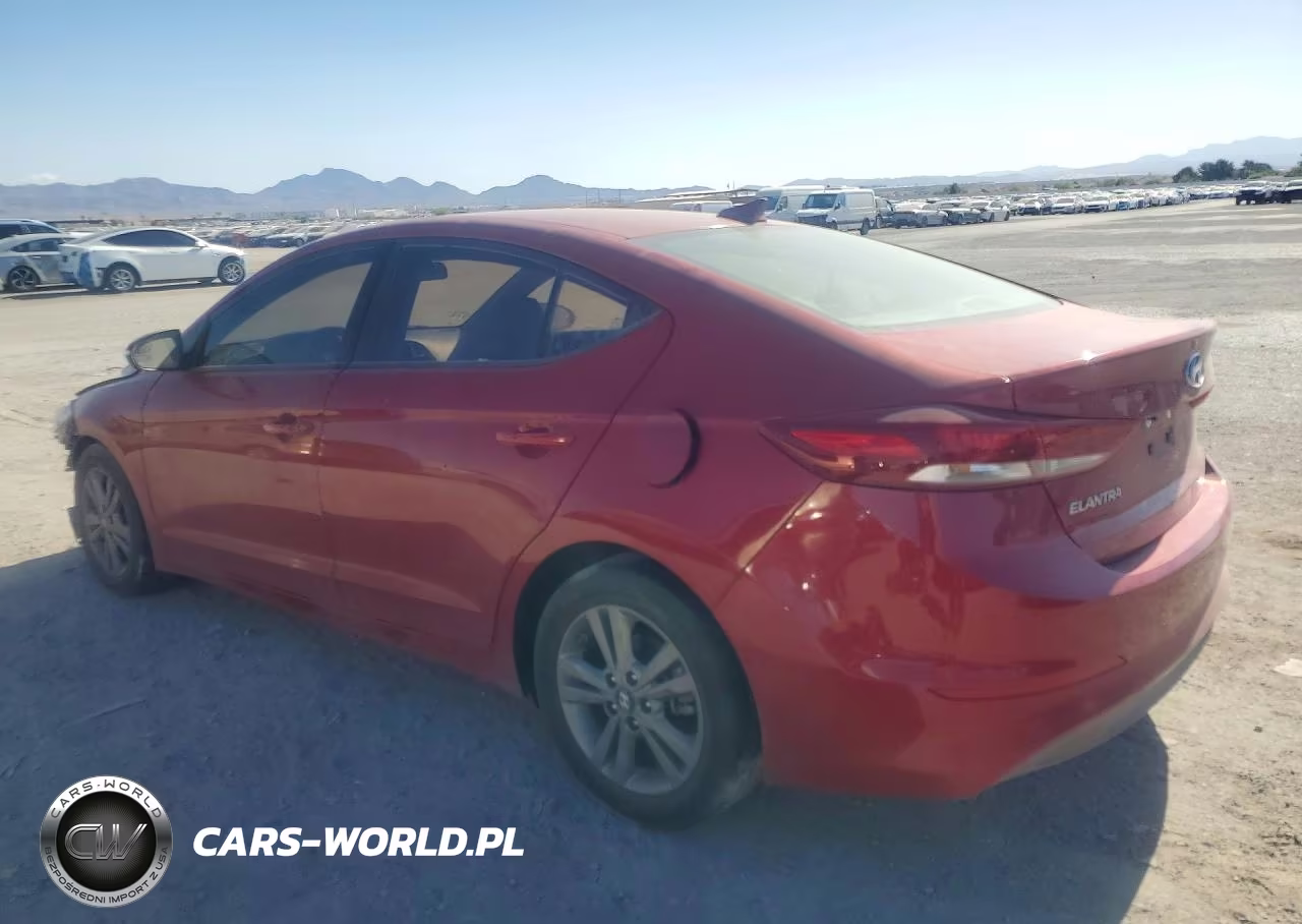 2017 Hyundai Elantra Se VIN:KMHD84LF9HU278896 - 2