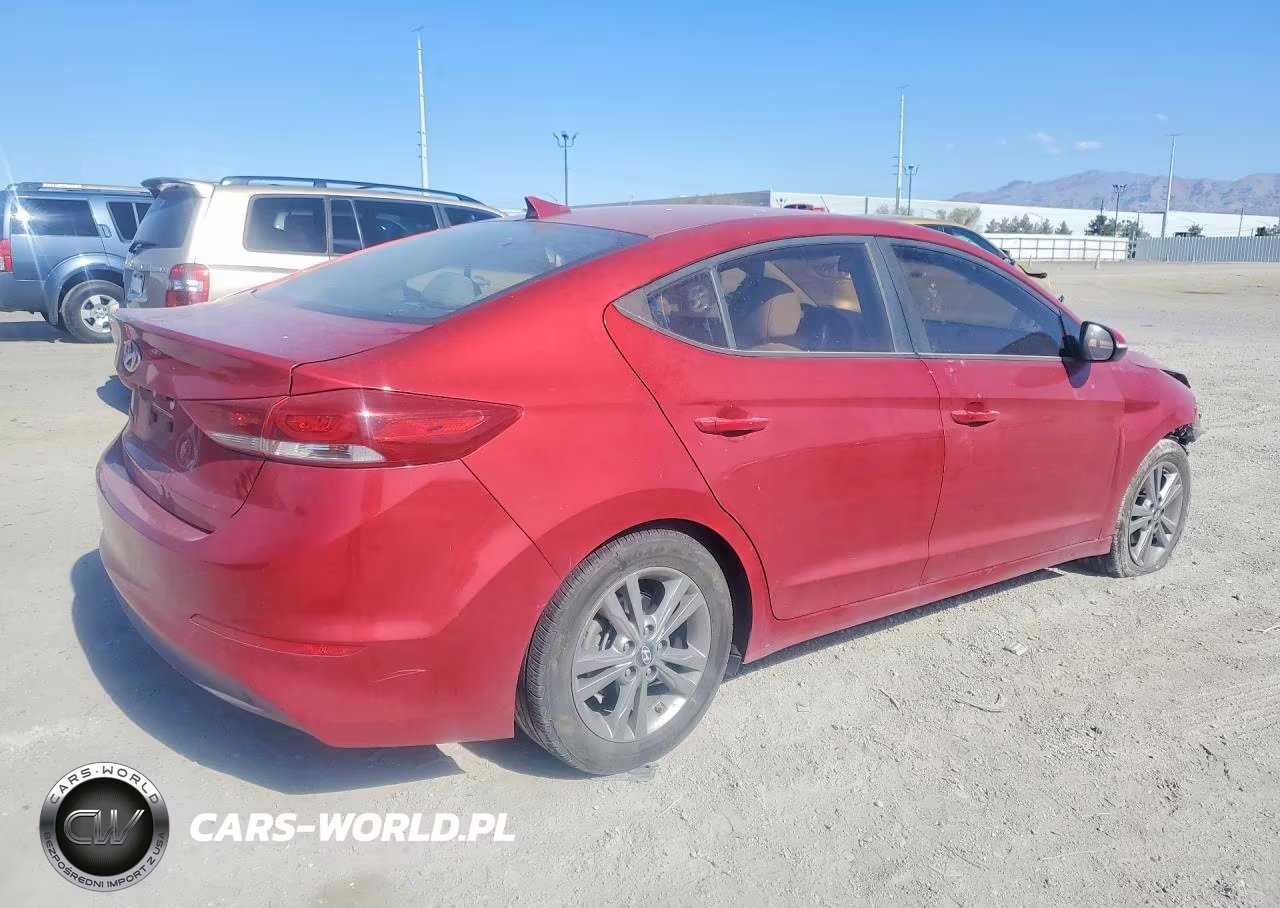 2017 Hyundai Elantra Se VIN:KMHD84LF9HU278896 - 3