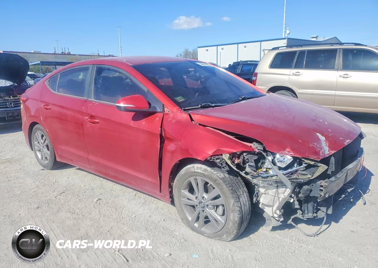 2017 Hyundai Elantra Se VIN:KMHD84LF9HU278896 - 4