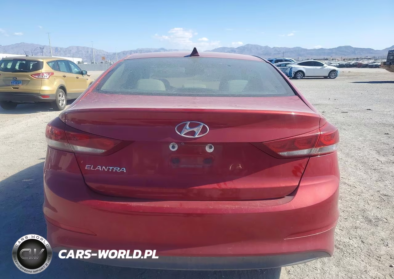 2017 Hyundai Elantra Se VIN:KMHD84LF9HU278896 - 6