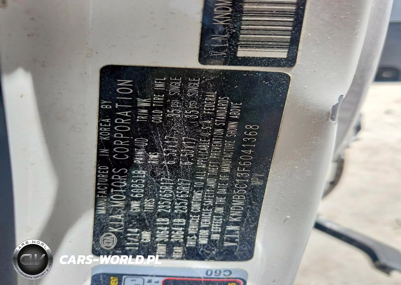 2015 Kia Sedona Lx VIN:KNDMB5C13F6041368 - 13