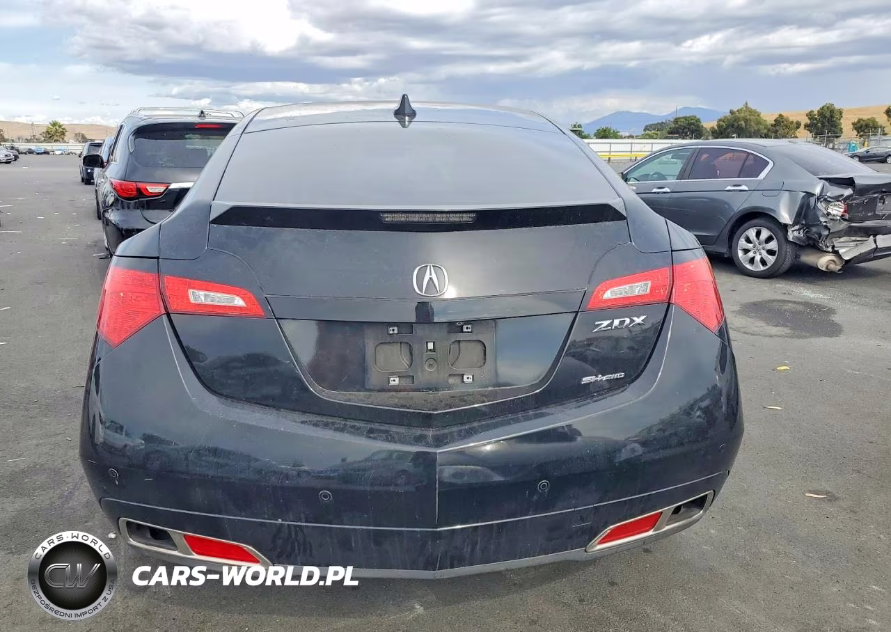 2013 Acura Zdx VIN:2HNYB1H67DH500177 - 6