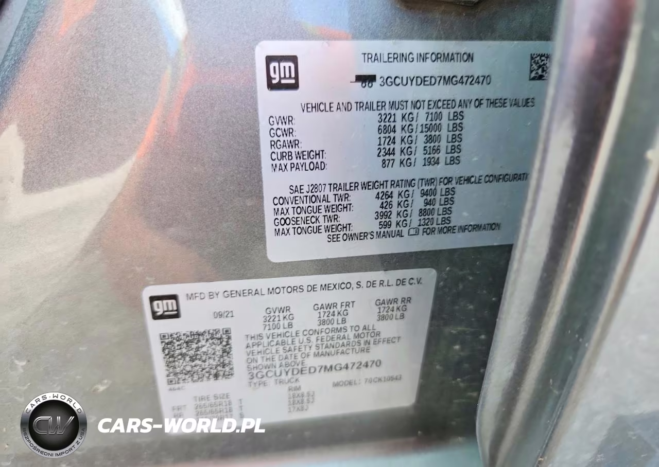 2021 Chevrolet Silverado K1500 Lt VIN:3GCUYDED7MG472470 - 12