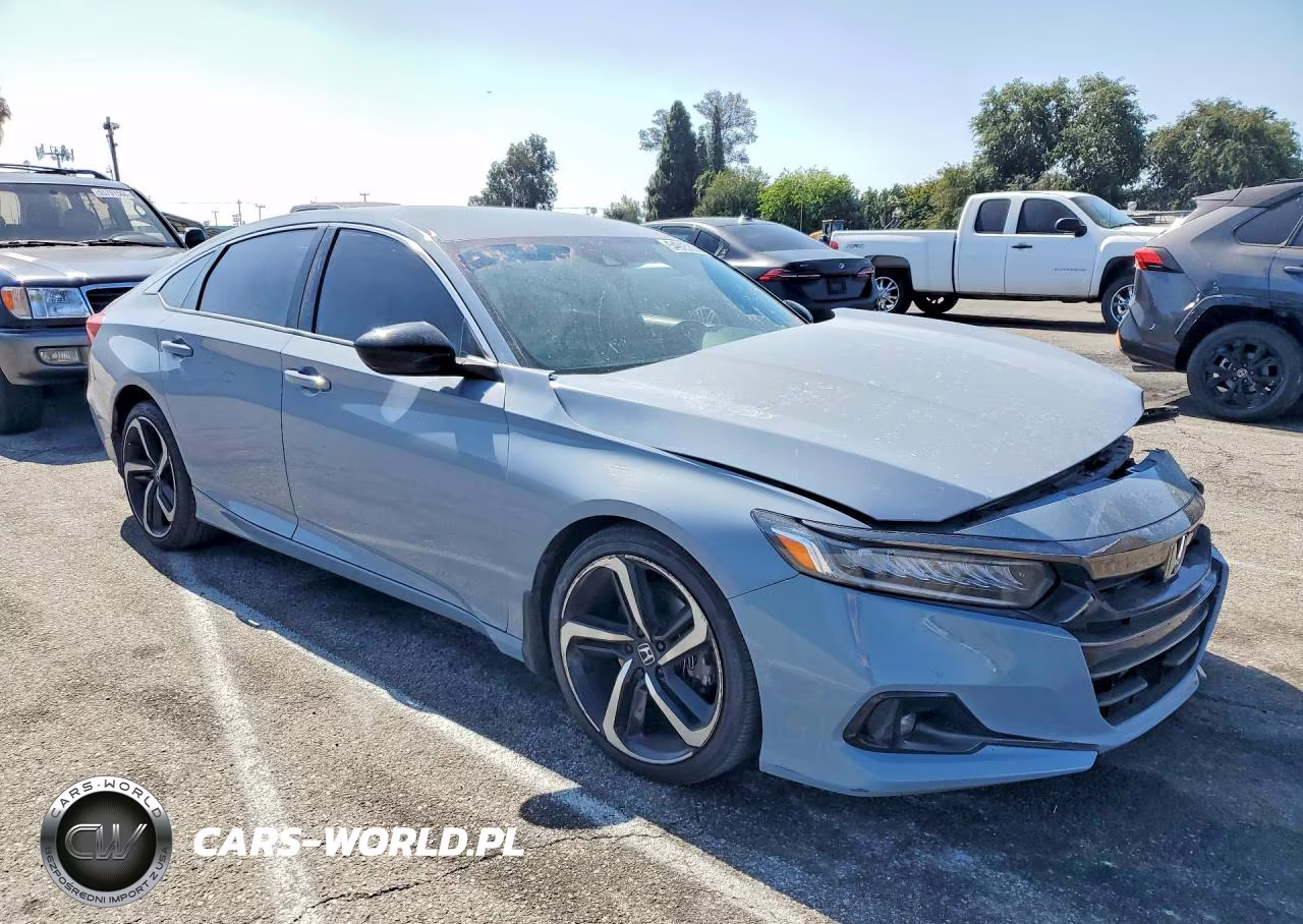 2021 Honda Accord Sport Se VIN:1HGCV1F43MA010828 - 4