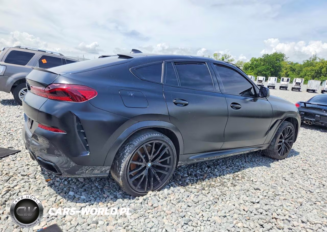 2022 BMW X6 M50I VIN:5UXCY8C02N9K45397 - 3