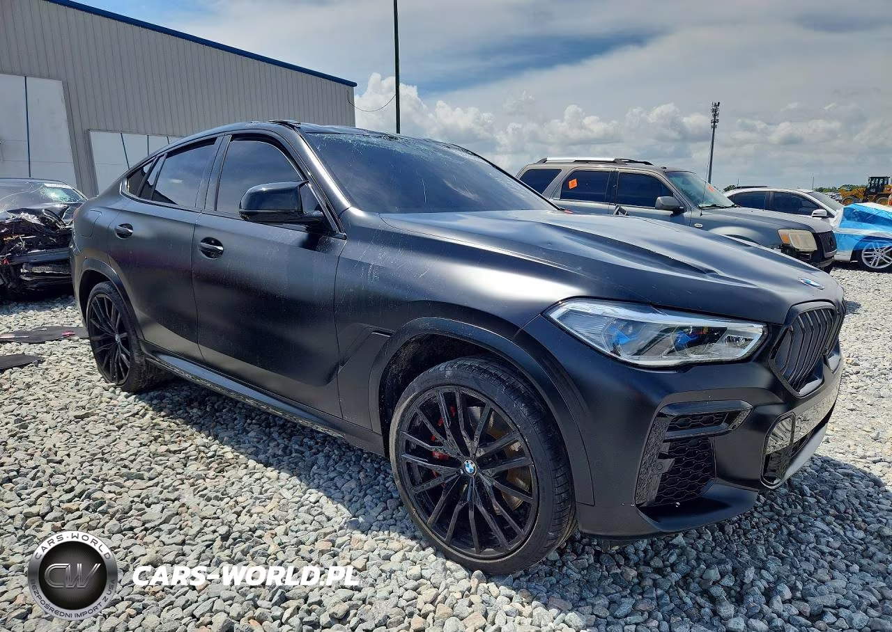 2022 BMW X6 M50I VIN:5UXCY8C02N9K45397 - 4