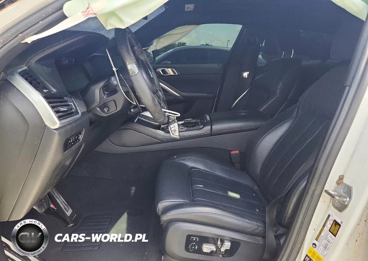 2022 BMW X6 M50I VIN:5UXCY8C02N9K45397 - 7