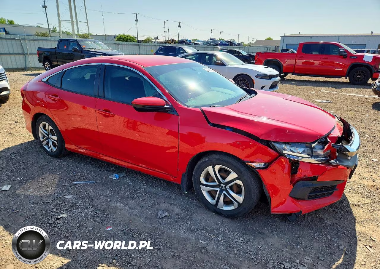 2017 Honda Civic Lx VIN:2HGFC2F56HH559805 - 4