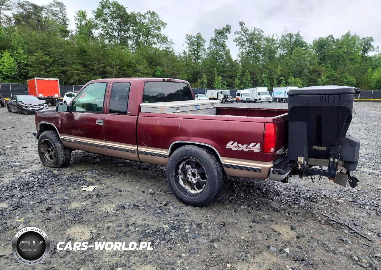 1998 GMC Sierra K1500 VIN:2GTEK19R4W1503681 - 2
