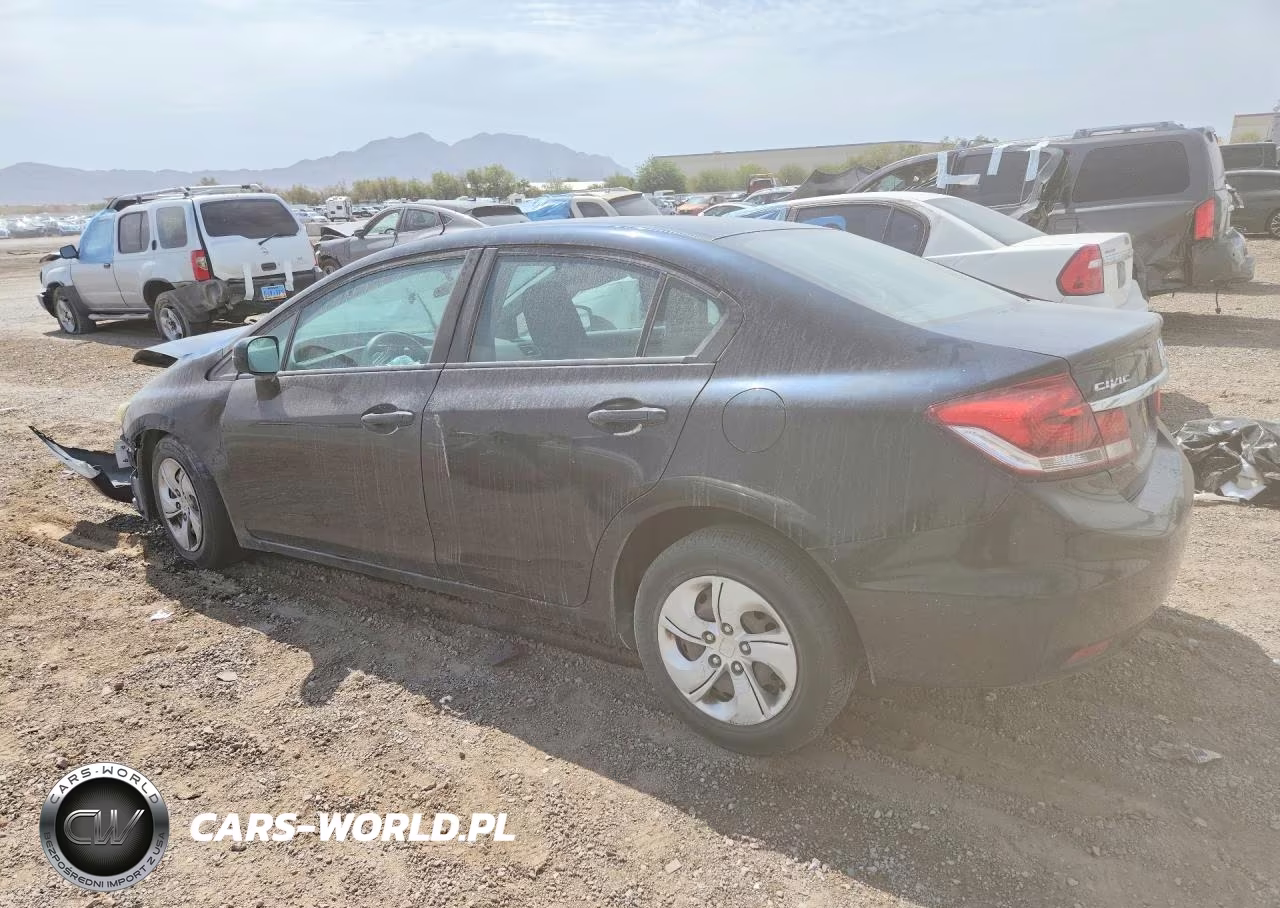 2014 Honda Civic Lx VIN:19XFB2F53EE222310 - 2